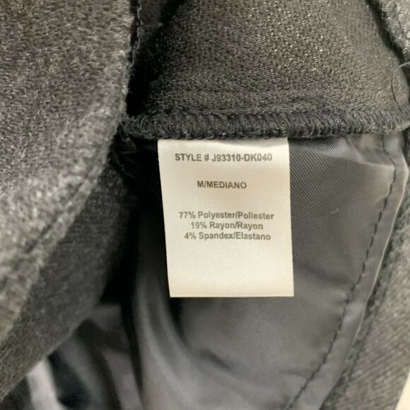 Have & Have Blazer Womens Size M Dark Gray Notch Collar One Button Cinch Sleeves - Picture 10 of 12